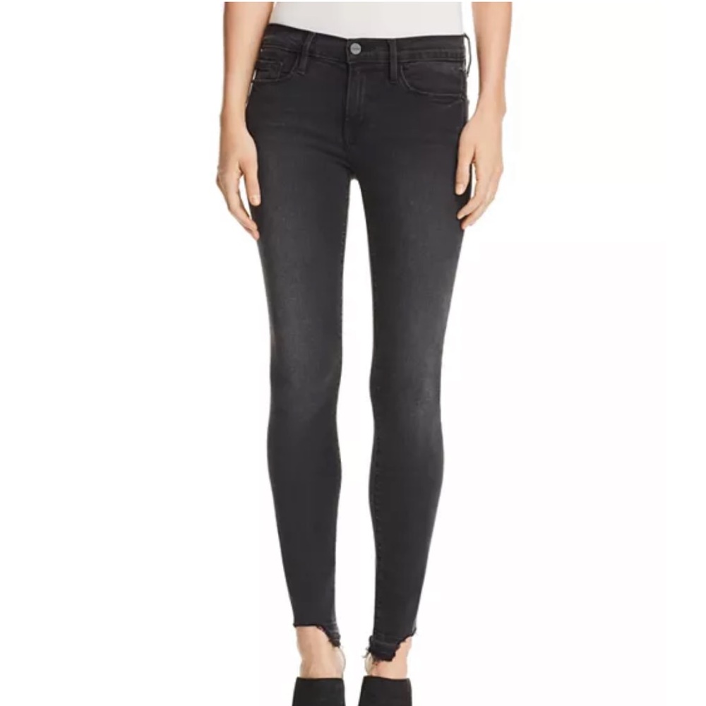 Frame Le Skinny de Jeanne Crop